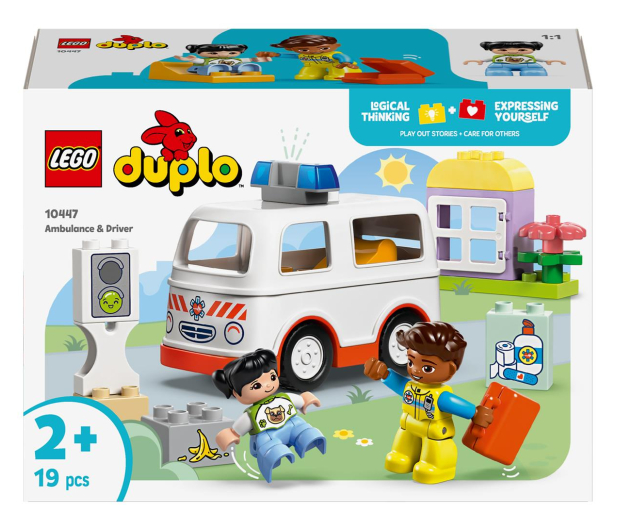 LEGO DUPLO 10447 Karetka z kierowcą - 1283653 - zdjęcie